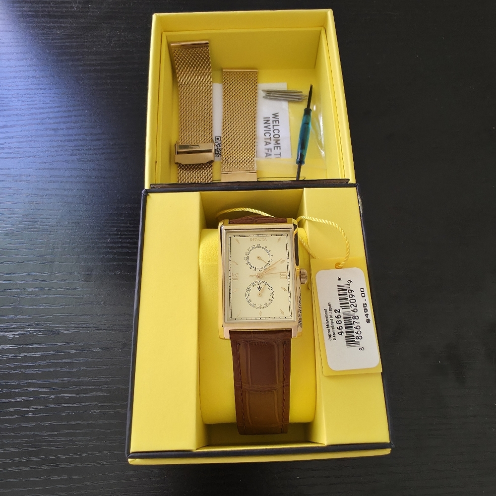 Brown Leather Men's Watch